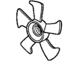 OEM Acura Vigor Fan, Cooling (Mitsuba) - 19020-PV1-004