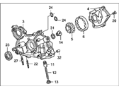 OEM Acura Vigor Pump Assembly, Oil - 15100-PV1-000