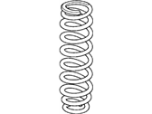 OEM 1994 Acura Legend Spring, Front (Mitsubishi) - 51401-SP0-G01