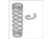 OEM 1993 Acura Integra Spring, Rear - 52441-SK7-A03