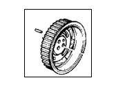 OEM 1986 Acura Legend Pulley, Front Timing Belt Driven - 14260-PH7-003