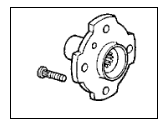 OEM Acura Legend Hub Assembly, Front - 44600-SD4-010