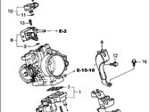 OEM Acura RSX Kit Throttle Body - 06160-PND-A12