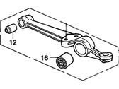 OEM 1989 Acura Legend Arm, Left Front (Lower) - 51360-SG0-010