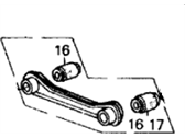 OEM 1990 Acura Legend Arm A, Right Rear (Lower) - 52350-SG0-A02