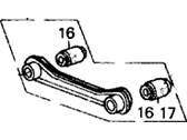 OEM 1990 Acura Legend Arm A, Left Rear (Lower) - 52360-SG0-A02