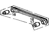 OEM 1990 Acura Legend Arm B, Rear (Lower) - 52355-SG0-A02