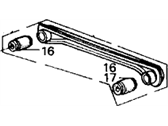 OEM 1987 Acura Legend Arm B, Rear (Lower) - 52355-SG0-010