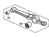 OEM 1990 Acura Legend Arm, Right Front (Lower) - 51350-SG0-010