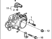 OEM 1997 Acura Integra Body Assembly, Throttle (Gf89A) - 16400-P73-A01