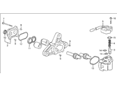OEM Acura Integra Pump Sub-Assembly, Power Steering - 56110-PG6-040
