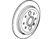 OEM Acura Integra Disk, Rear Brake - 42510-SD2-930