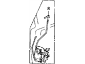 OEM 1988 Acura Integra Lock Assembly, Driver Side Door - 75450-SD2-A02