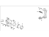 OEM 1990 Acura Integra Caliper Assembly, Passenger Side - 45210-SD2-A13
