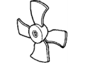 OEM Acura Integra Fan, Cooling (Mitsuba) - 19020-PG6-004