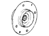 OEM 1985 Honda Civic Hub, Front - 44610-SD9-010