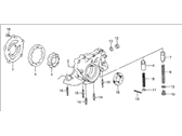 OEM Acura Integra Pump Assembly, Oil - 15100-PG7-A00