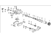 OEM Acura Vigor Caliper Assembly, Right Rear (Nissin) - 43210-SD2-A07