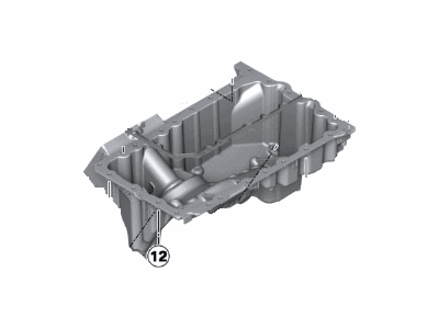 BMW 11-13-7-601-946 Oil Pan