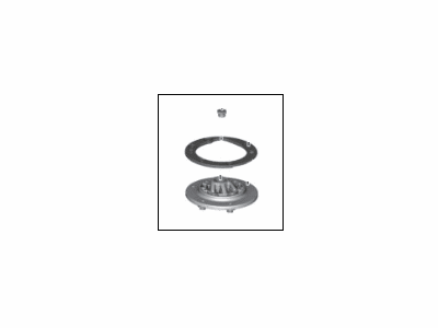 BMW 31-30-8-009-871 LEFT GUIDE SUPPORT