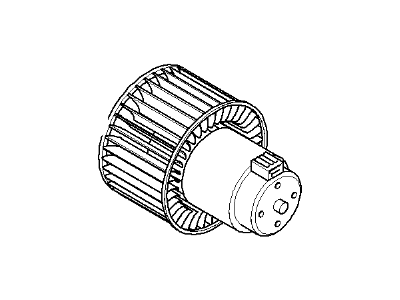 BMW 64-11-8-373-985 Blower Unit