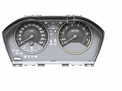 BMW 62-10-6-843-067 Instrument Cluster