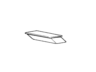 BMW 51-16-1-904-809 Ashtray Rear