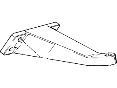 BMW 11-81-1-175-120 Supporting Bracket Right