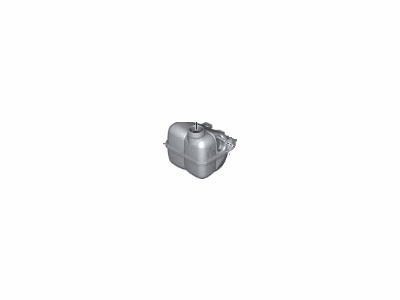 BMW 17-13-7-539-267 Radiator Coolant Overflow Tank Bottle