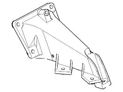 BMW 11-81-2-229-779 Left Support Bracket