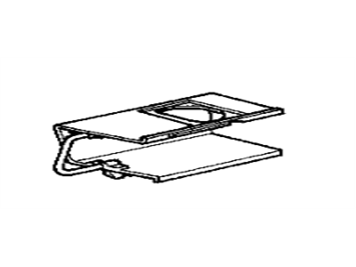 BMW 41-11-1-978-187 Section Of Left Engine Support