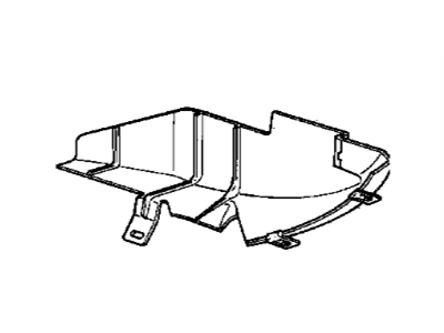 BMW 51-45-1-973-674 Trim Panel Lower Right