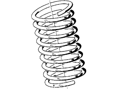 BMW 33-52-1-132-938 Coil Spring