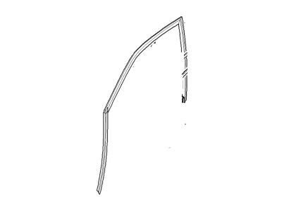 BMW 51-33-4-879-135 Window Guide, Left Front Door