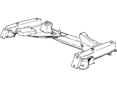 BMW 31-11-1-124-374 Front Axle Support