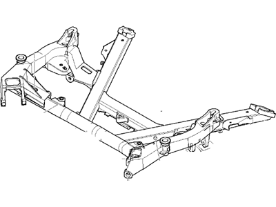 BMW 31-10-6-755-072 Front Axle Support