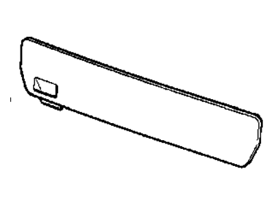 BMW 51-49-8-122-421 Trim Panel, Trunk Lid