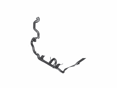 BMW 17-12-7-548-230 Heater Return Thermostat Hose