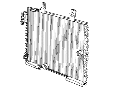 BMW 64-53-8-391-509 Condenser