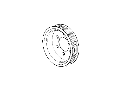 BMW 64-55-1-739-429 Pulley
