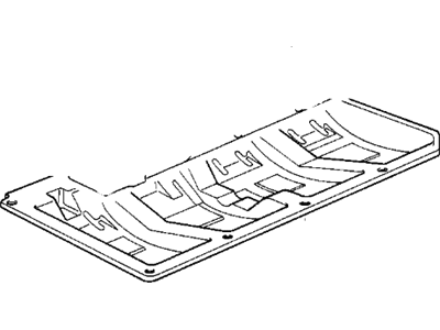 BMW 11-13-1-433-060 Oil Deflector