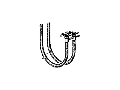 BMW 34-32-1-113-184 Brake Hose