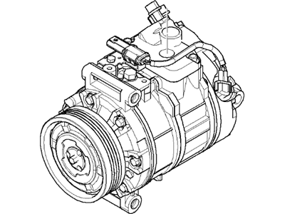 BMW 64-50-9-180-547 Air Conditioning Compressor