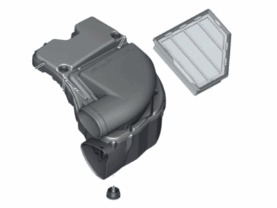 BMW 13-71-7-992-409 Intake Silencer