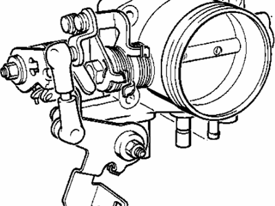 BMW 13-54-1-748-382 Throttle Body