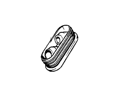 BMW 64-53-1-372-609 Rubber Grommet