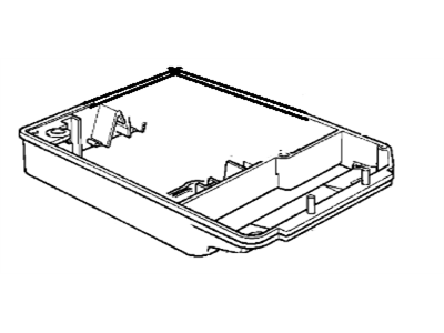 BMW 12-90-1-731-029 Center Part