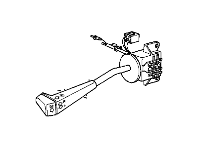 BMW 61-31-1-375-828 Dip-Dim Control Turn Signal Switch