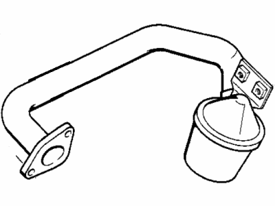 BMW 11-41-1-703-930 Suction Pipe