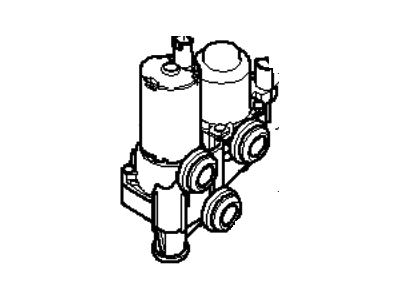 BMW 64-11-8-369-807 Water Valve With Additional Water Pump